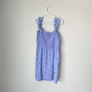 Lumiere Blue Star Off Shoulder Dress Size M